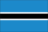 Botswana Ceremonial Flags