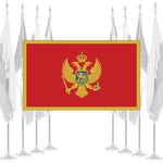 Montenegro Ceremonial Flags