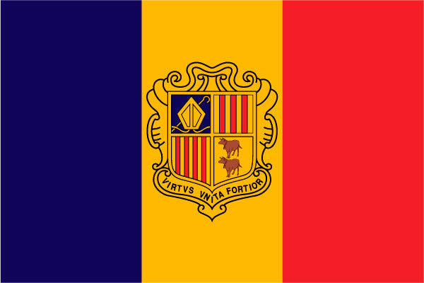 Andorra Government Ceremonial Flags