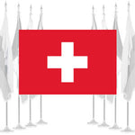 Switzerland Ceremonial Flags