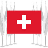Switzerland Ceremonial Flags
