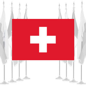 Switzerland Ceremonial Flags