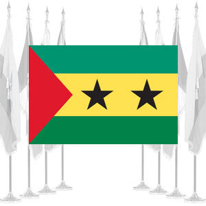 Sao Tome and Principe Ceremonial Flags