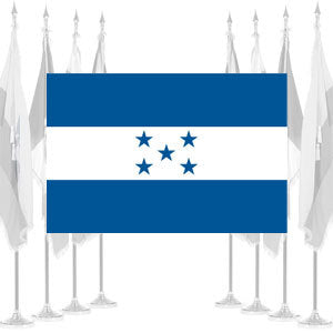 Honduras Ceremonial Flags