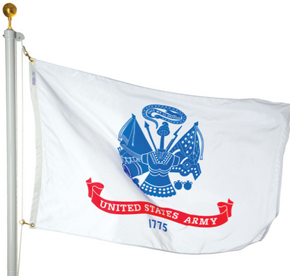 Military Polyester Outdoor Flags -  Set of 5 flags only