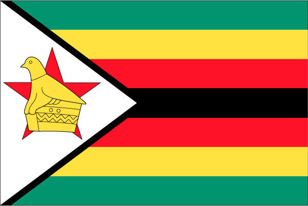 Zimbabwe Ceremonial Flags