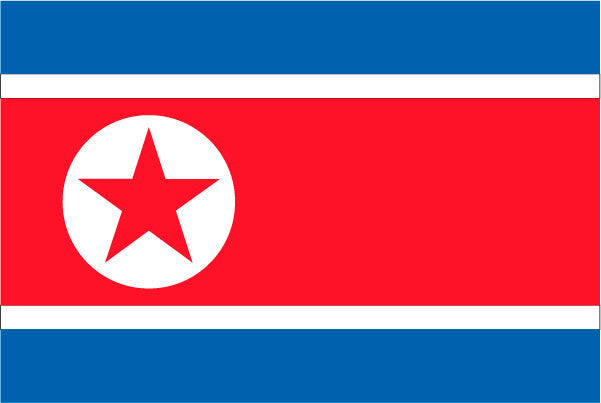 North Korea Outdoor Flags