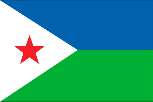 Djibouti Outdoor Flags