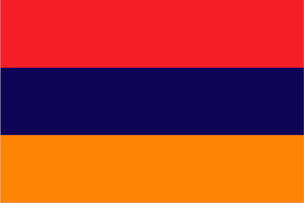 Armenia Ceremonial Flags