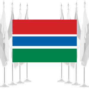 Gambia Ceremonial Flags