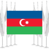 Azerbaijan Ceremonial Flags
