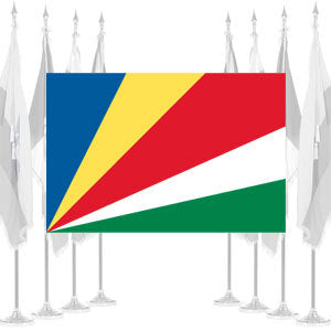 Seychelles Ceremonial Flags