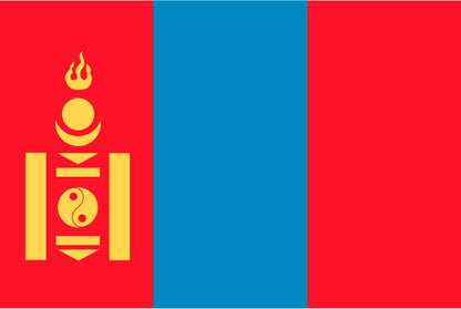 Mongolia Ceremonial Flags