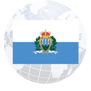 San Marino Government Outdoor Flags
