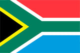 South Africa Ceremonial Flags