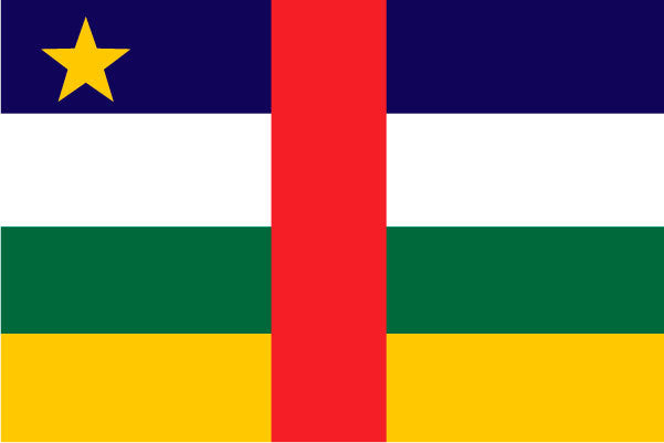 Central African Republic Ceremonial Flags