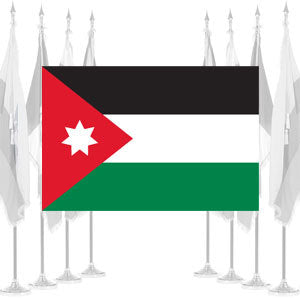 Jordan Ceremonial Flags
