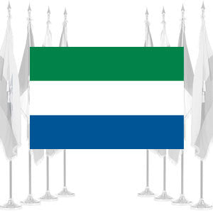 Sierra Leone Ceremonial Flags