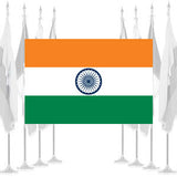 India Ceremonial Flags