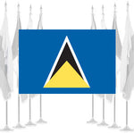 St. Lucia Ceremonial Flags
