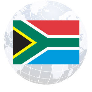South Africa Outdoor Flags