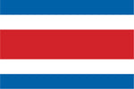 Costa Rica Civil Ceremonial Flags
