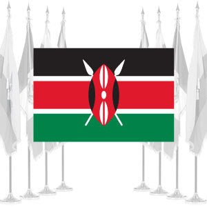 Kenya Ceremonial Flags